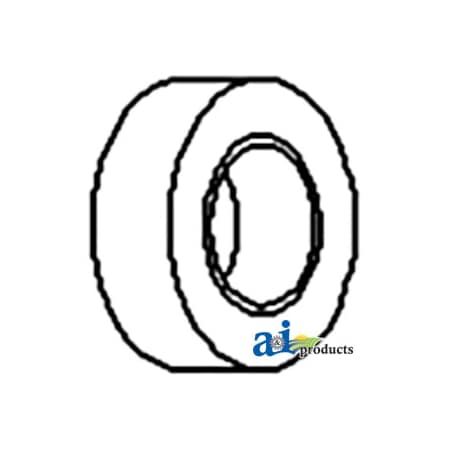 A & I Products Seal, Rear Wheel Axle Shaft Outer 4" x6" x1" A-894763M1